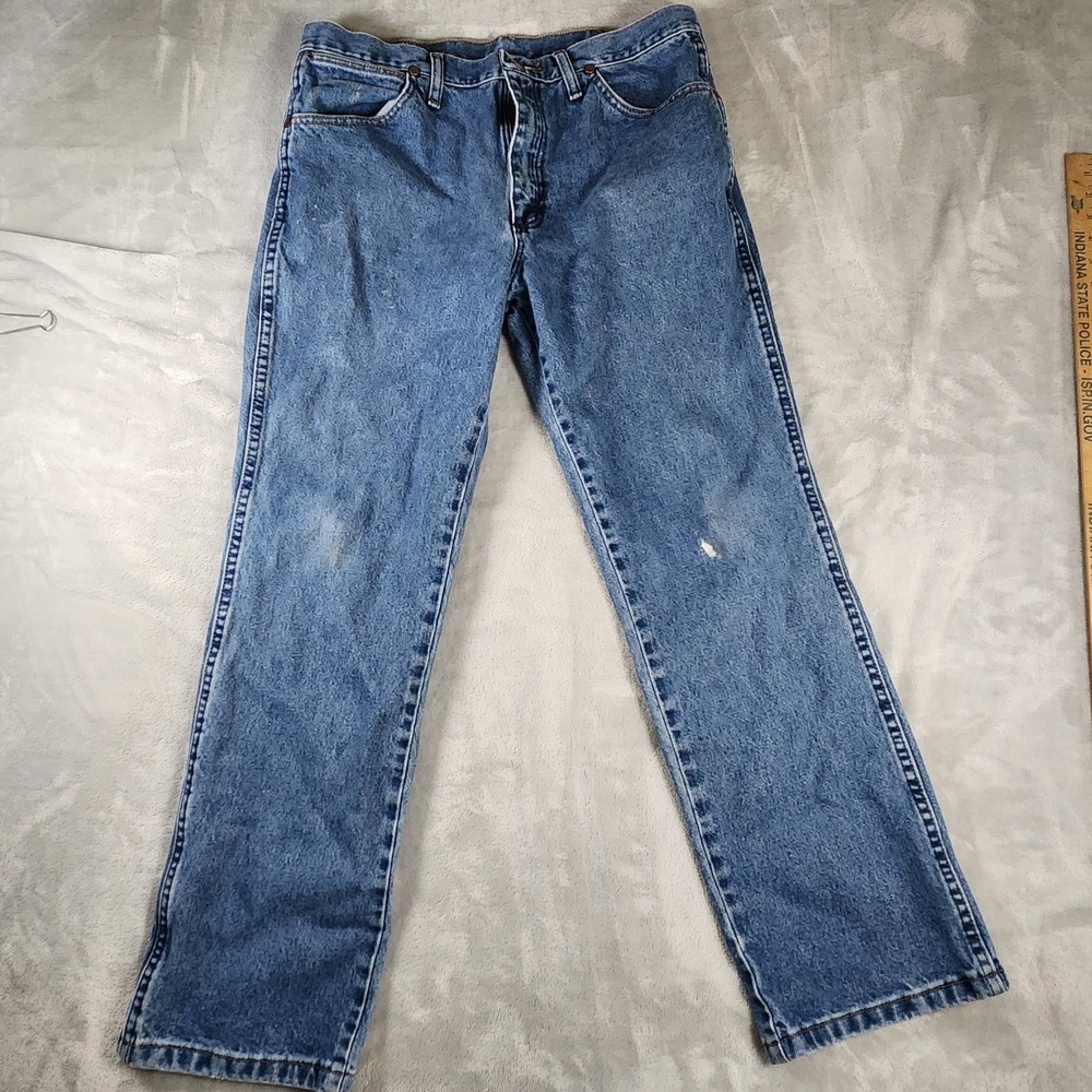 Wrangler 936GBK Men's Cowboy Cut Slim Fit Jeans 34x30 Western Farmcore Classic